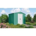 KOVINSKA VRTNA HIŠKA PERGART KÖLN II 86 ZELENA S226 X G162 X V190 CM - slika 2